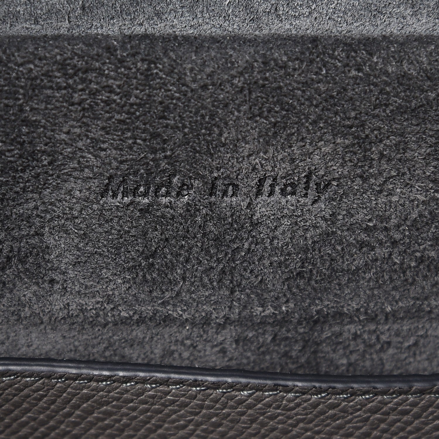 Celine Baby Grained Calfskin Micro Belt Bag Grey 6 of 7