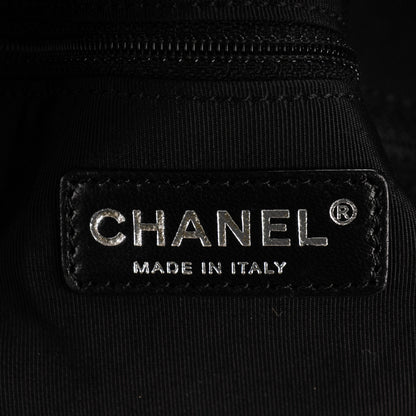 Chanel Iridescent Calfskin Large Stretch Spirit Cabas Grey 6 of 7