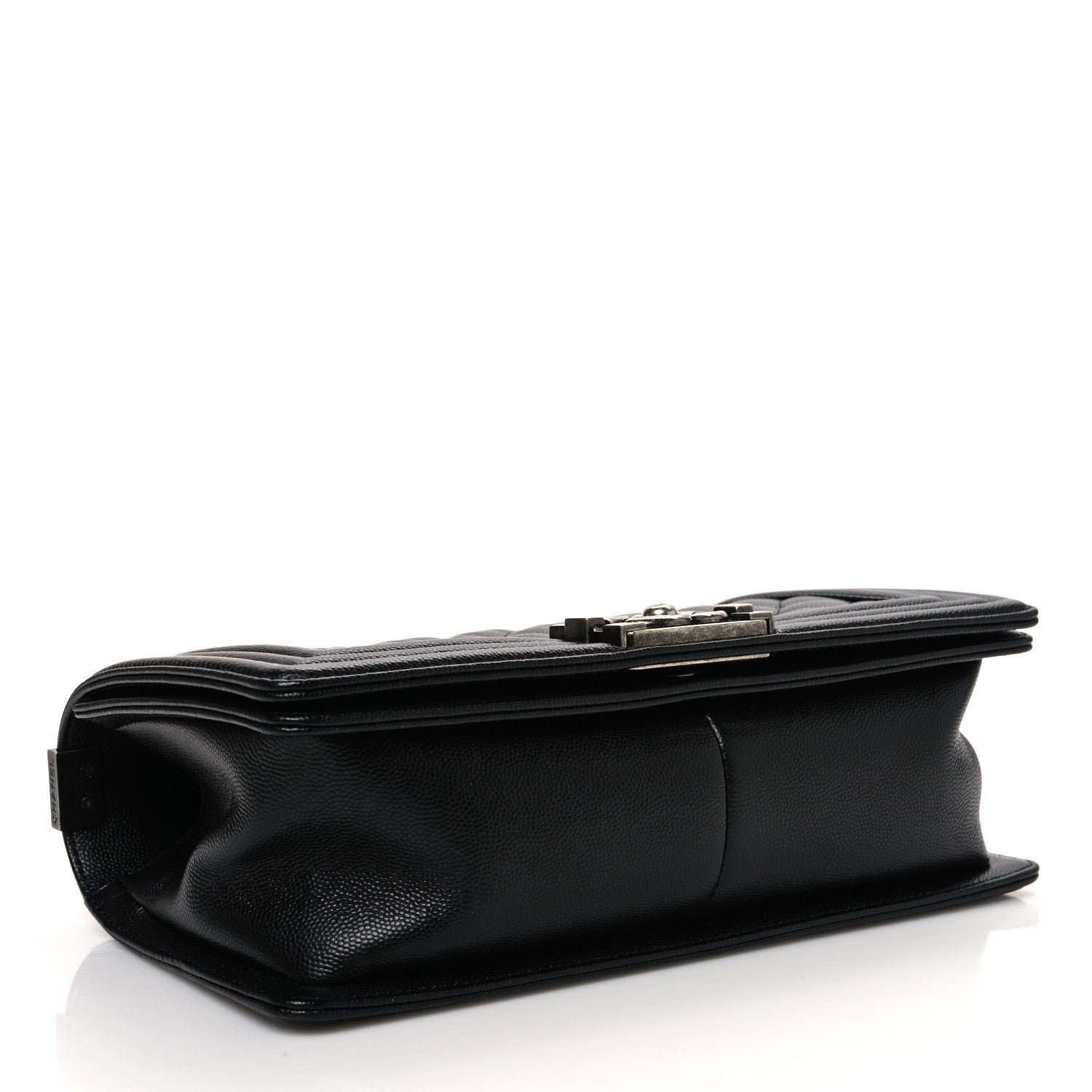 Chanel Caviar Quilted Medium Boy Flap Black 4 of 11