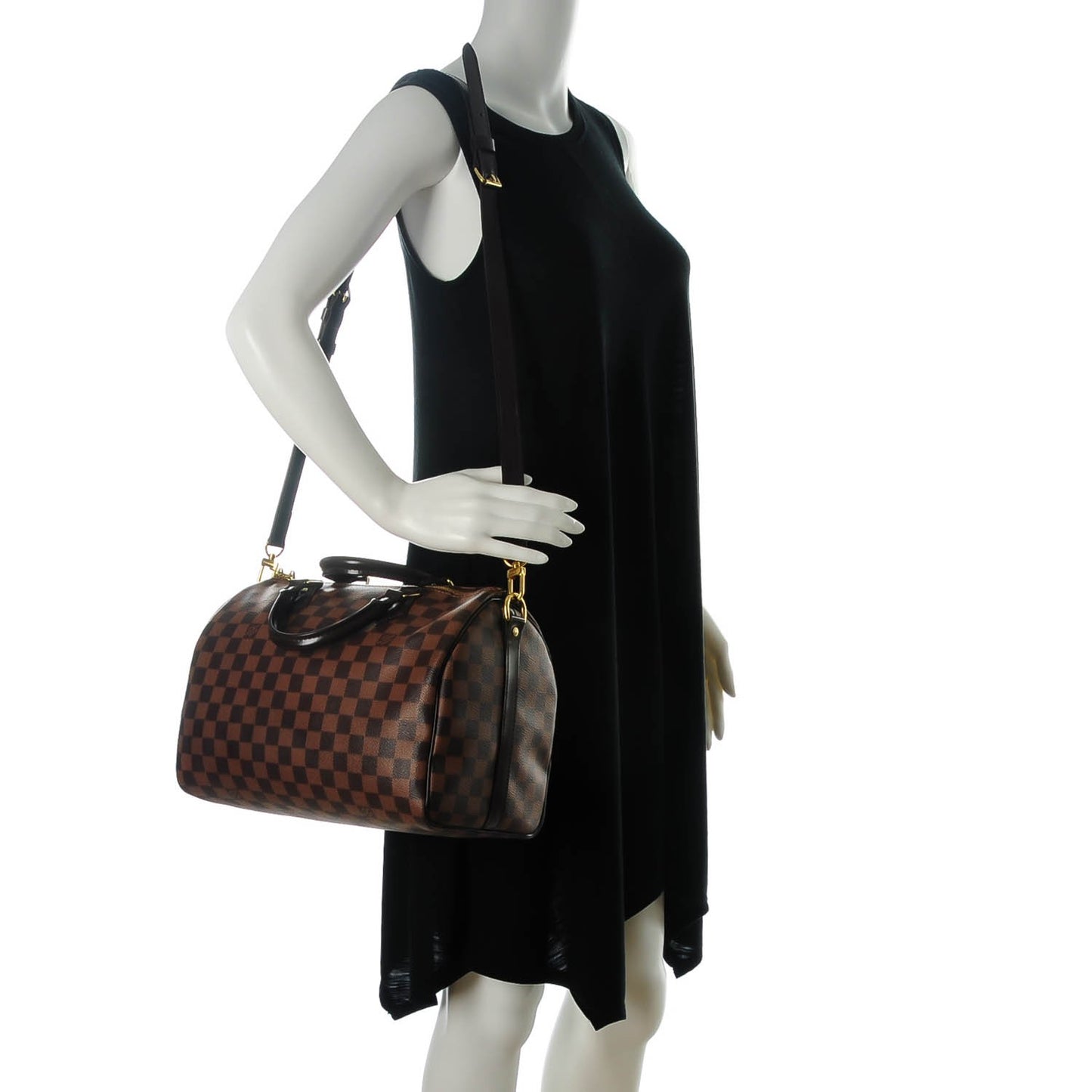 Damier Ebene Speedy Bandouliere 30
