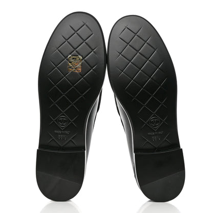 Chanel Lambskin Quilted CC Turnlock Loafers 38.5 Black 9 of 19