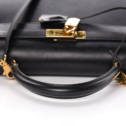 Hermes Box Kelly Sellier 35 Black 8 of 53