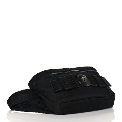 Versace Nylon Palazzo Medusa Belt Bag Black 4 of 12