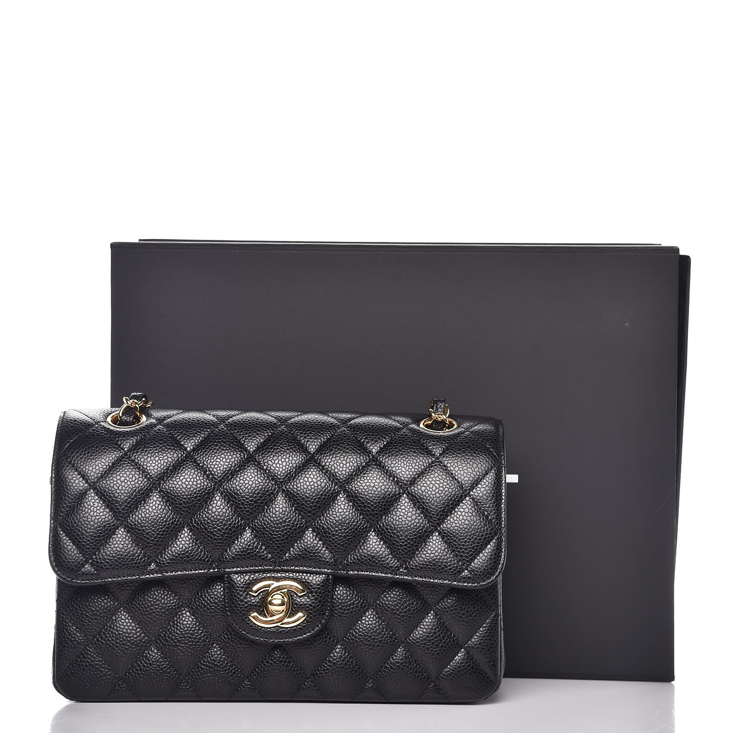 Chanel Caviar Quilted Small Double Flap Black 11 of 11