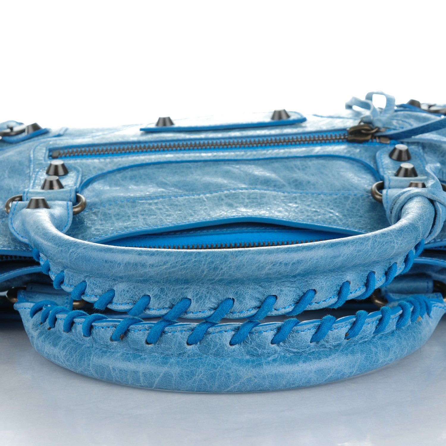 Balenciaga Agneau Classic Hardware First Turquoise 6 of 9
