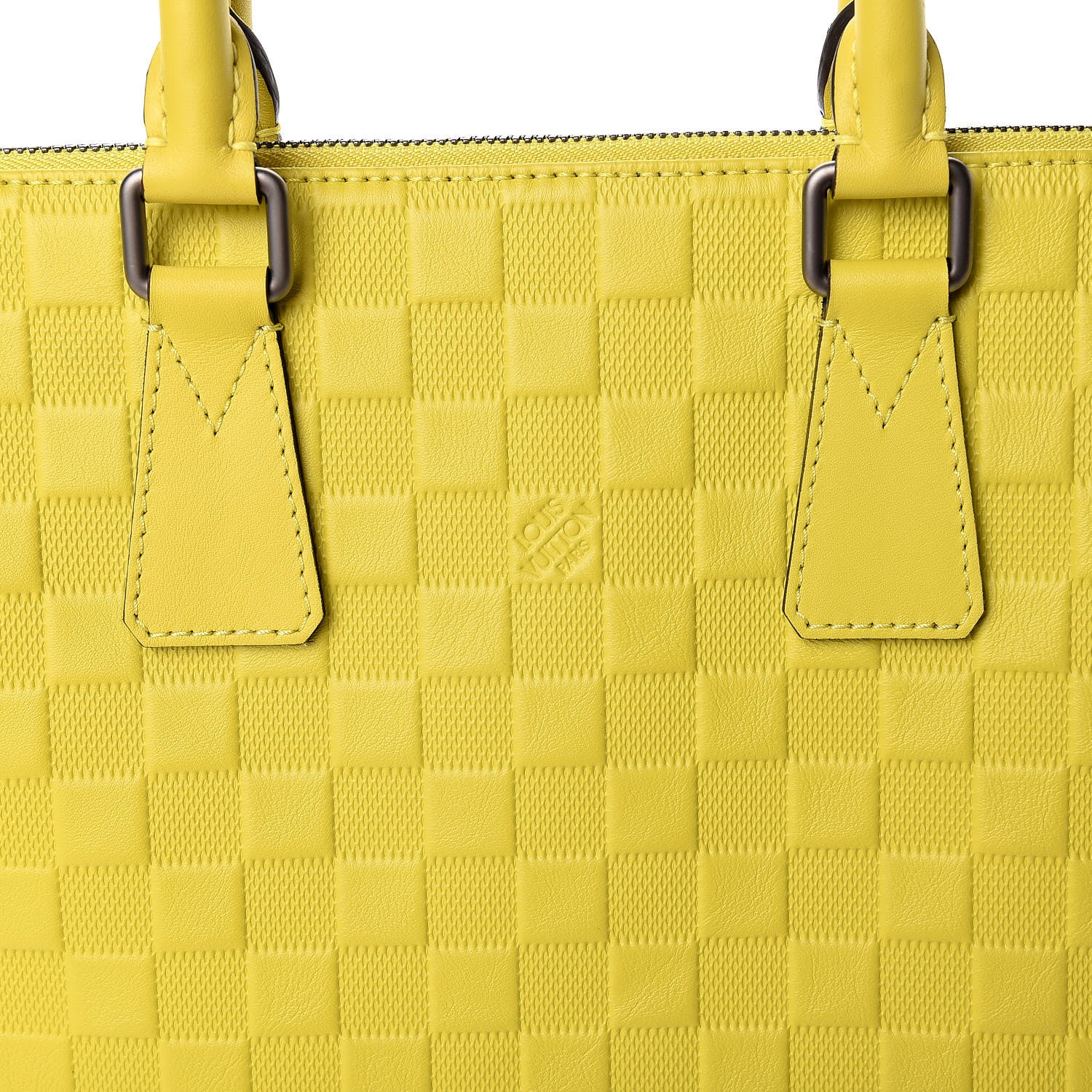 Louis Vuitton Damier Infini Porte-Documents Vert Acide 12 of 13