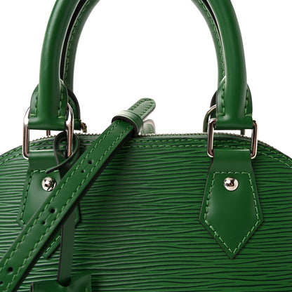 Louis Vuitton Epi Alma BB Borneo Green 7 of 9
