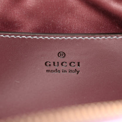 Gucci Iridescent Nappa Chevron Matelasse Small GG Marmont Chain Shoulder Bag Iridescent Escape Pink 6 of 10