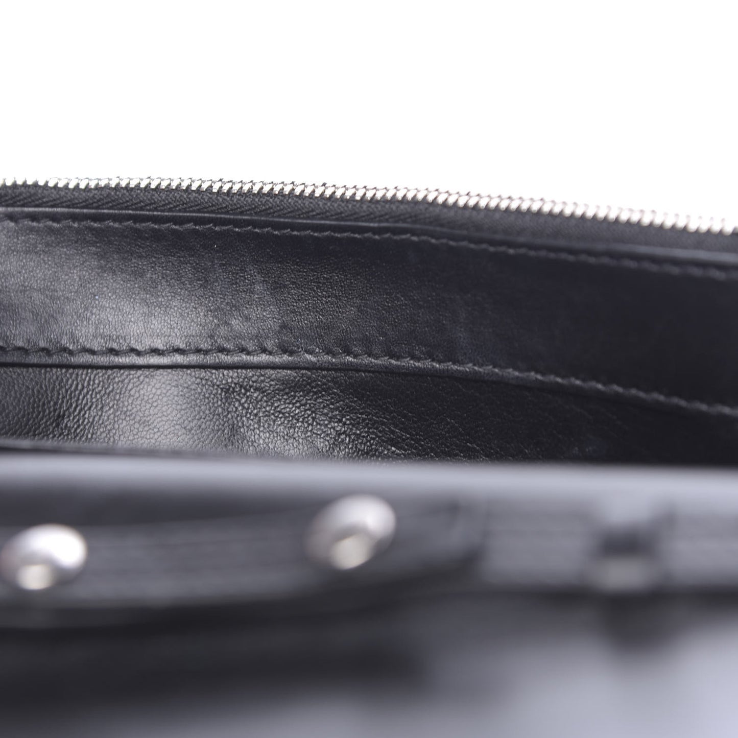 Velvet Crystal I Love Paris BB Wallet On Chain Black