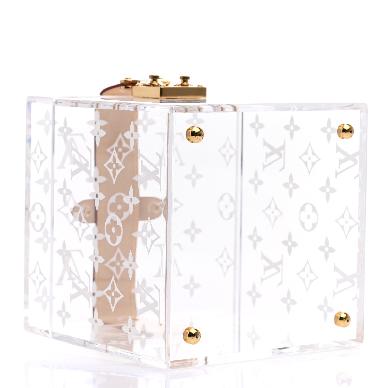 Louis Vuitton Transparent Plexiglass Cube Scott Box 4 of 8