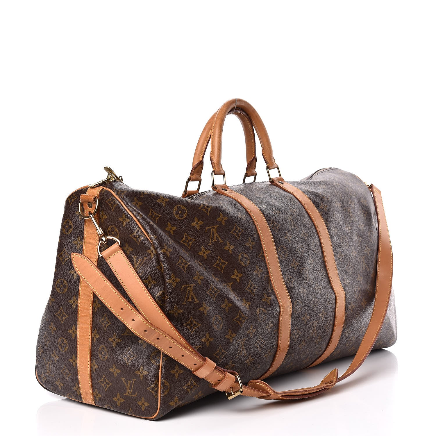 Louis Vuitton Monogram Keepall Bandouliere 55 3 of 15