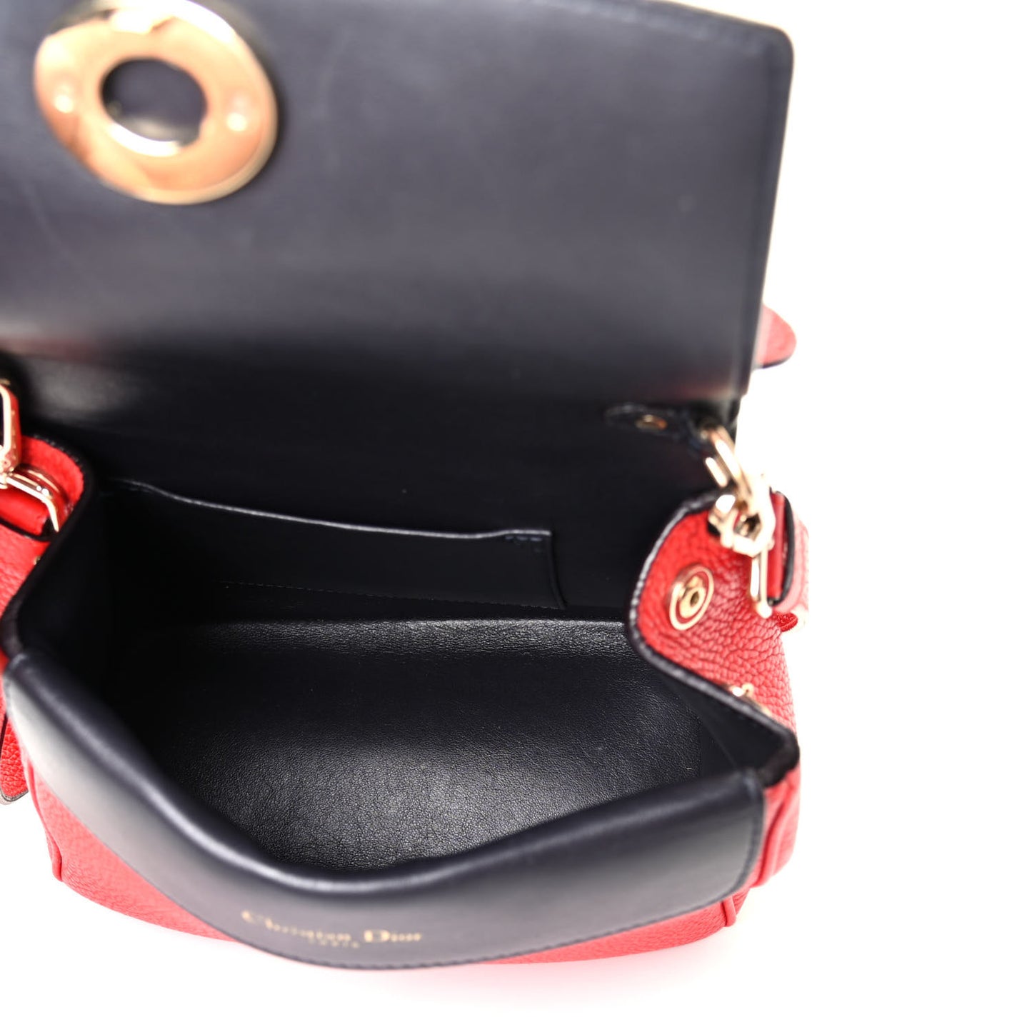 Bullcalf Mini Be Dior Flap Red