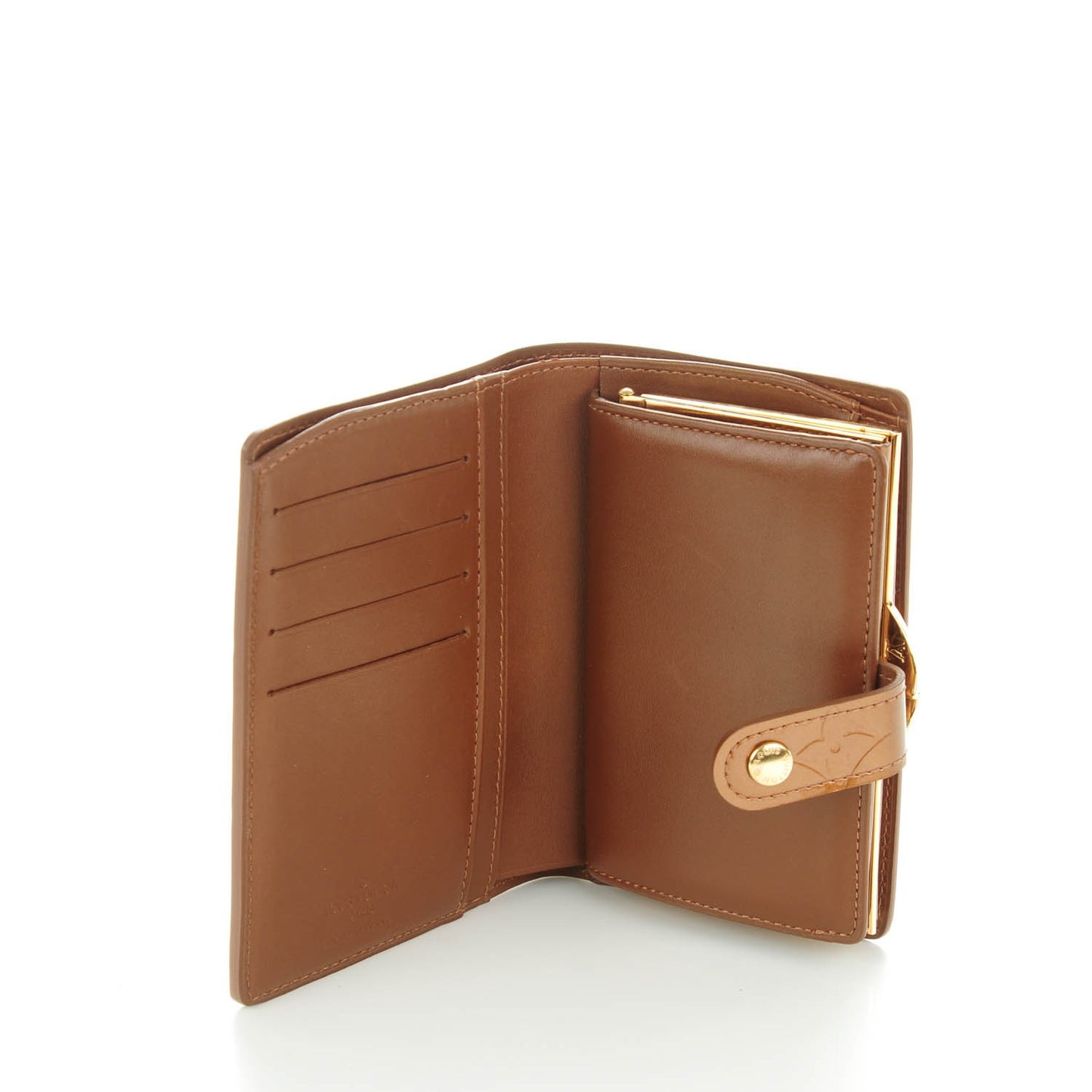 Vernis French Purse Wallet Bronze