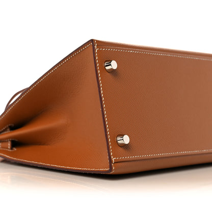 Hermes Epsom Kelly Sellier 28 Gold 7 of 38