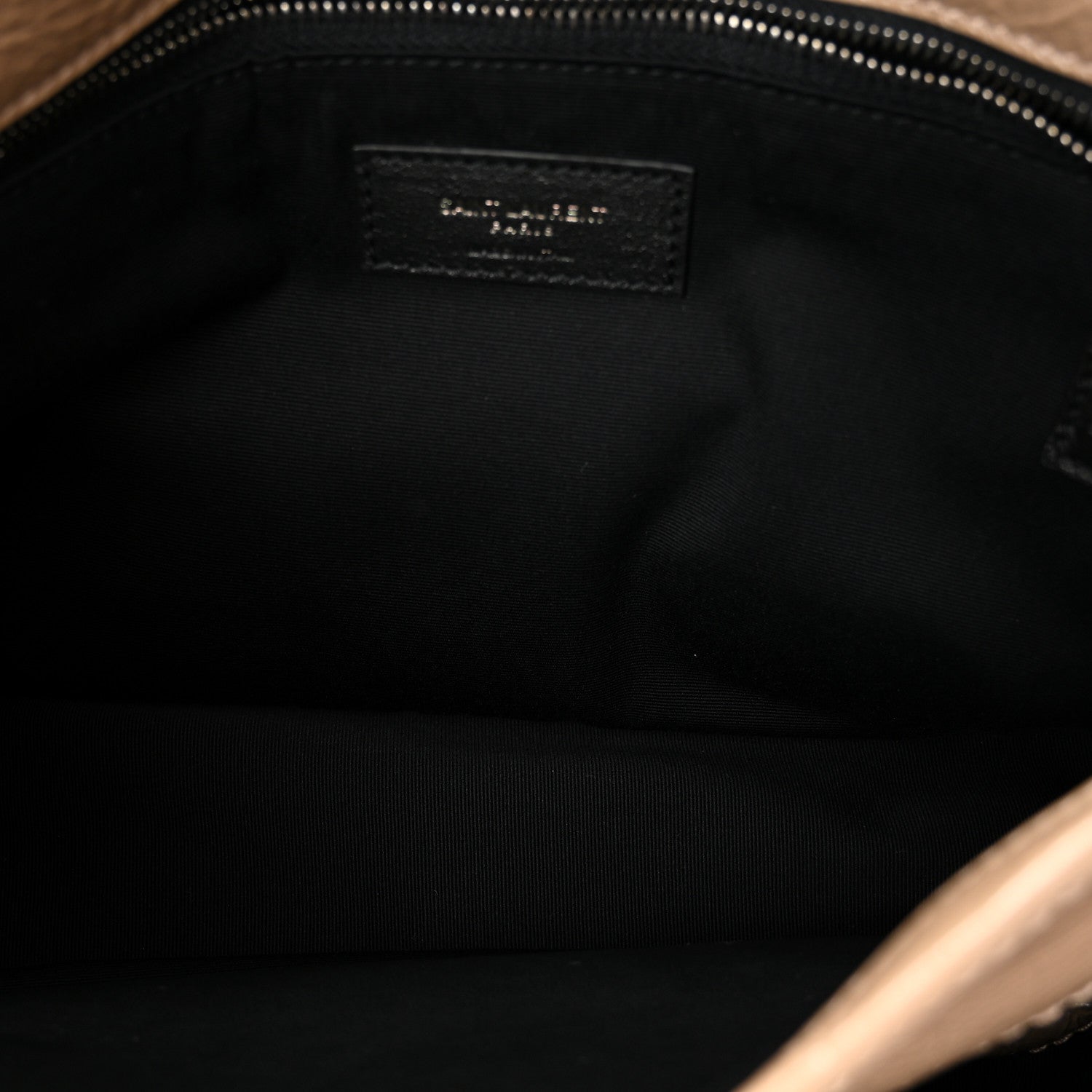 Saint Laurent Crinkled Calfskin Matelasse Monogram Medium Niki Chain Satchel Light Taupe 5 of 10
