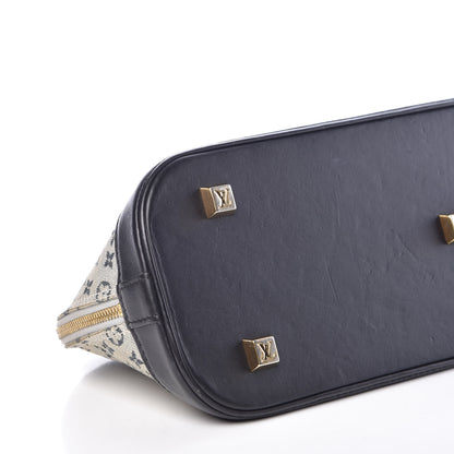 Louis Vuitton Mini Monogram Alma Long Blue 7 of 15