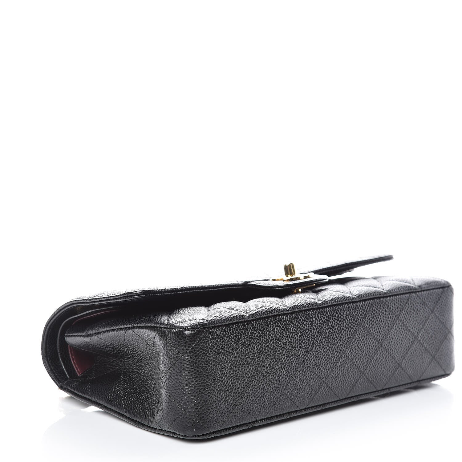 Chanel Caviar Quilted Medium Double Flap Black 4 of 10