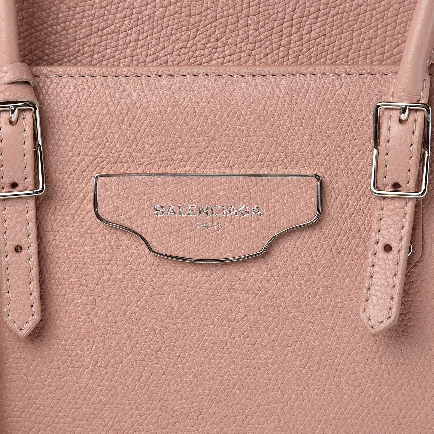 Grained Calfskin Plate Medium Portfolio Vieux Rose