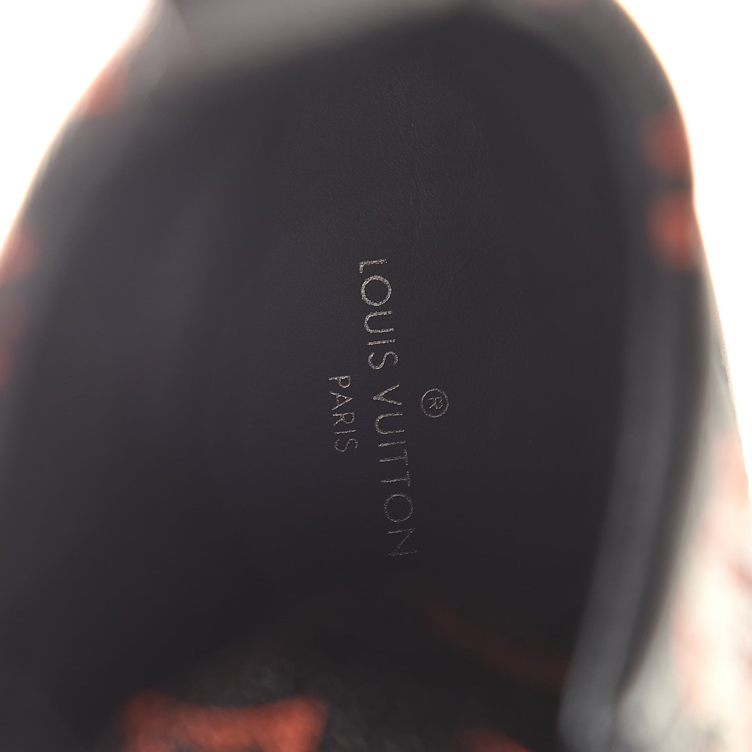 Louis Vuitton Suede Calfskin Catogram Laureate Platform Desert Boots 37.5 Black Marron 7 of 8