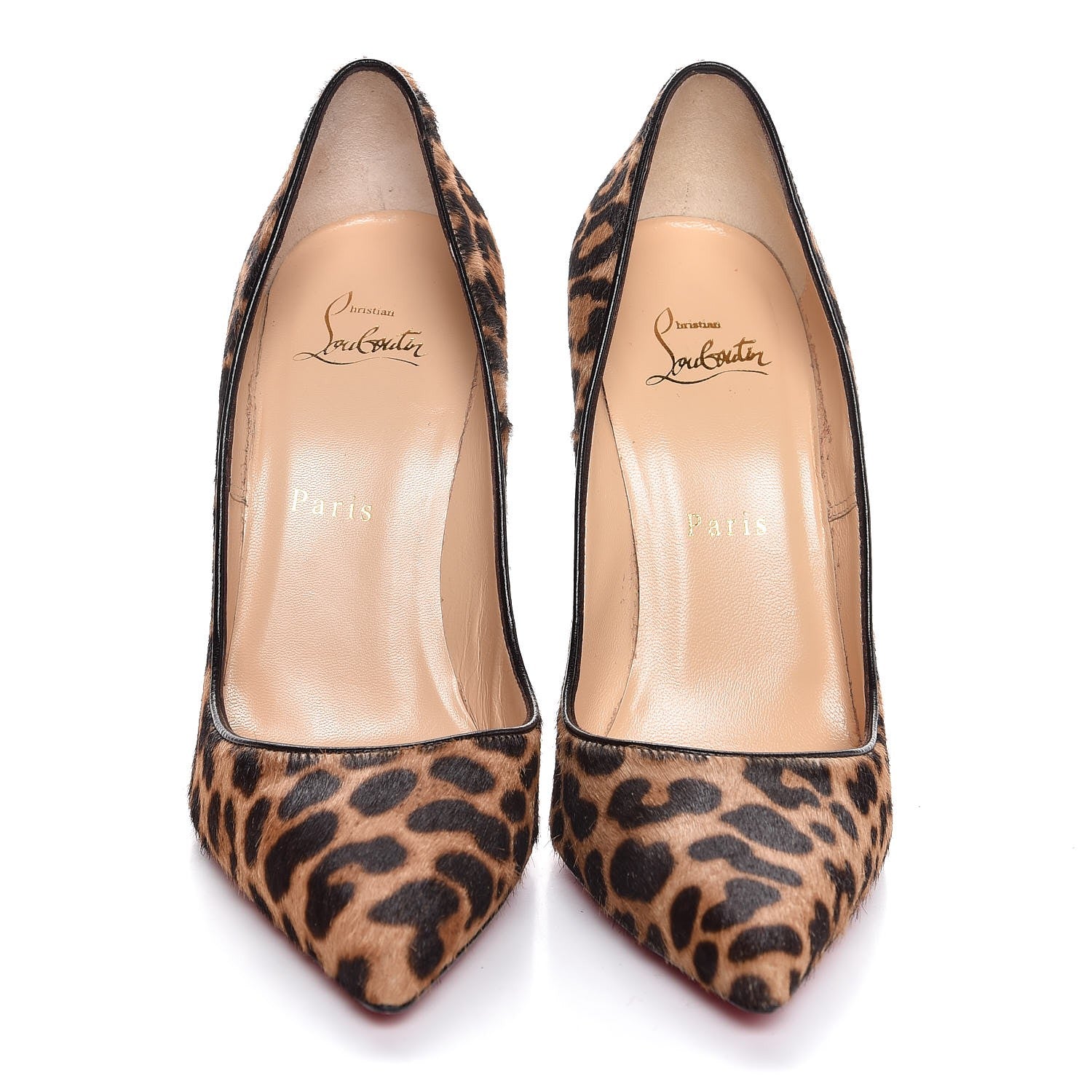 Christian Louboutin Pony Hair So Kate 120 Pumps 38 Jaguar Brown 2 of 10