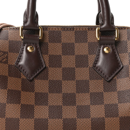 Louis Vuitton Damier Ebene Speedy Bandouliere 20 7 of 10