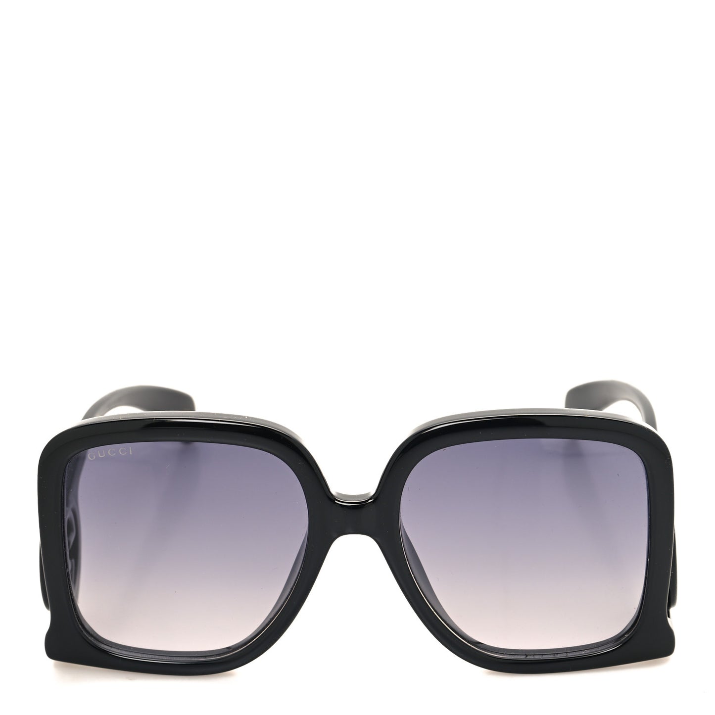 Acetate Rectangle Frame Sunglasses GG1326S Black