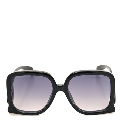 Gucci Acetate Rectangle Frame Sunglasses GG1326S Black 2 of 8