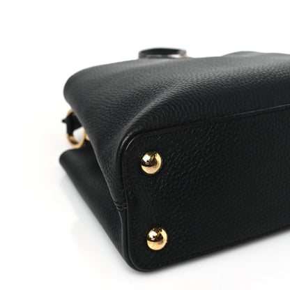 Louis Vuitton Taurillon Capucines BB Black 7 of 8
