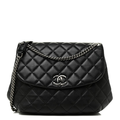 Chanel Lambskin Quilted Large Daily Supple Flap Black 1 of 20