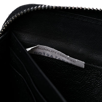 Bottega Veneta Nappa Intrecciato Zip Around Wallet Black 8 of 19