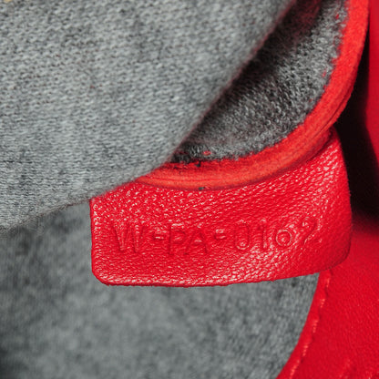Celine Lambskin Small Trio Crossbody Bag Vermillion 7 of 8