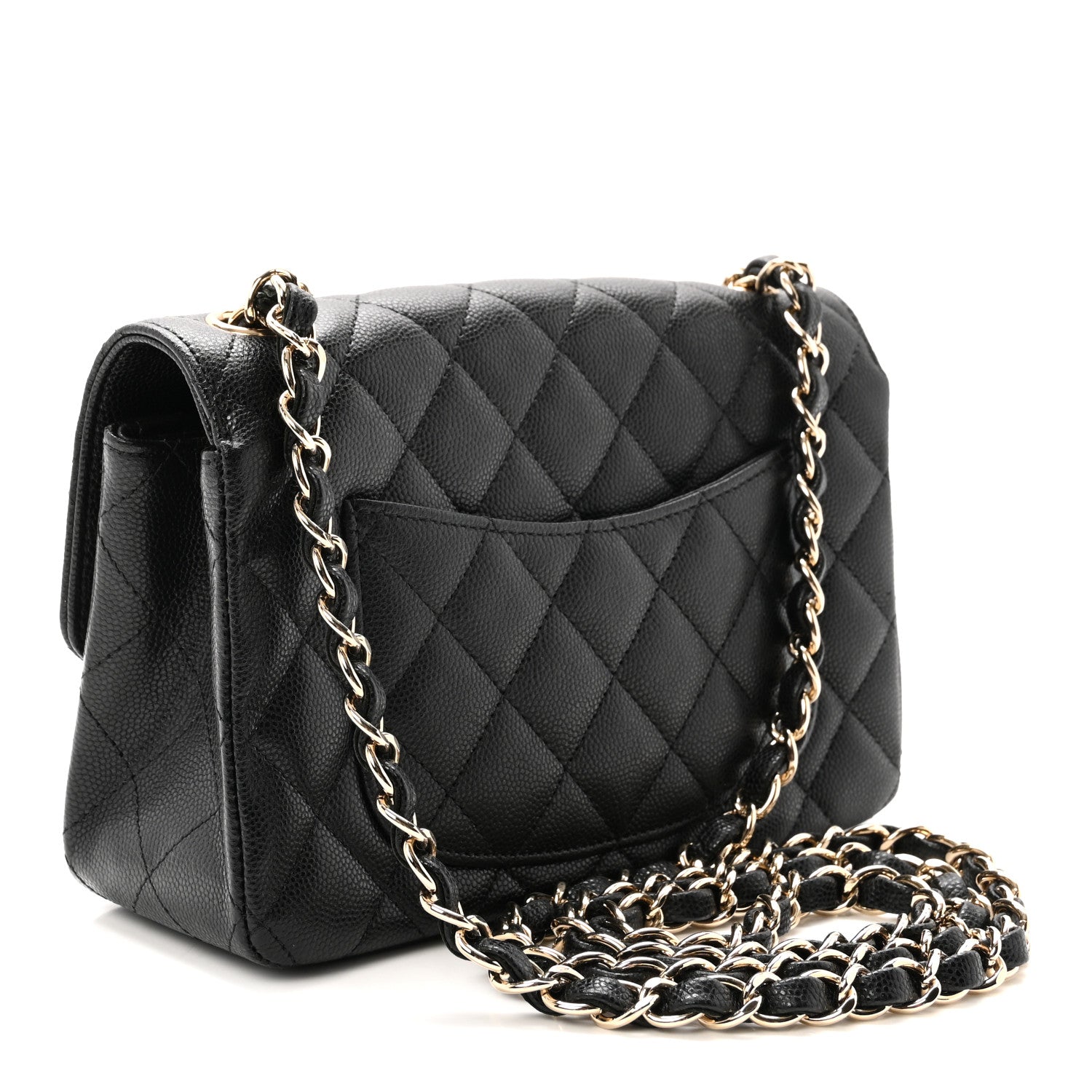 Chanel Caviar Quilted Mini Rectangular Flap Black 3 of 11