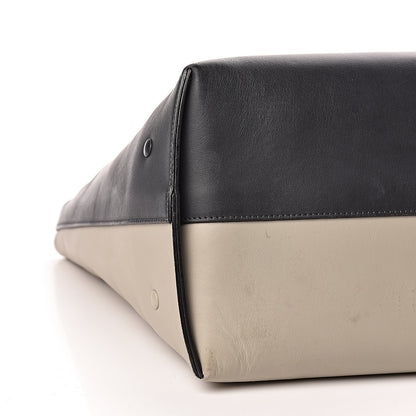 Chloe Smooth Calfskin Medium Baylee Two Tone Tote Marshmallow Grey Black 7 of 15