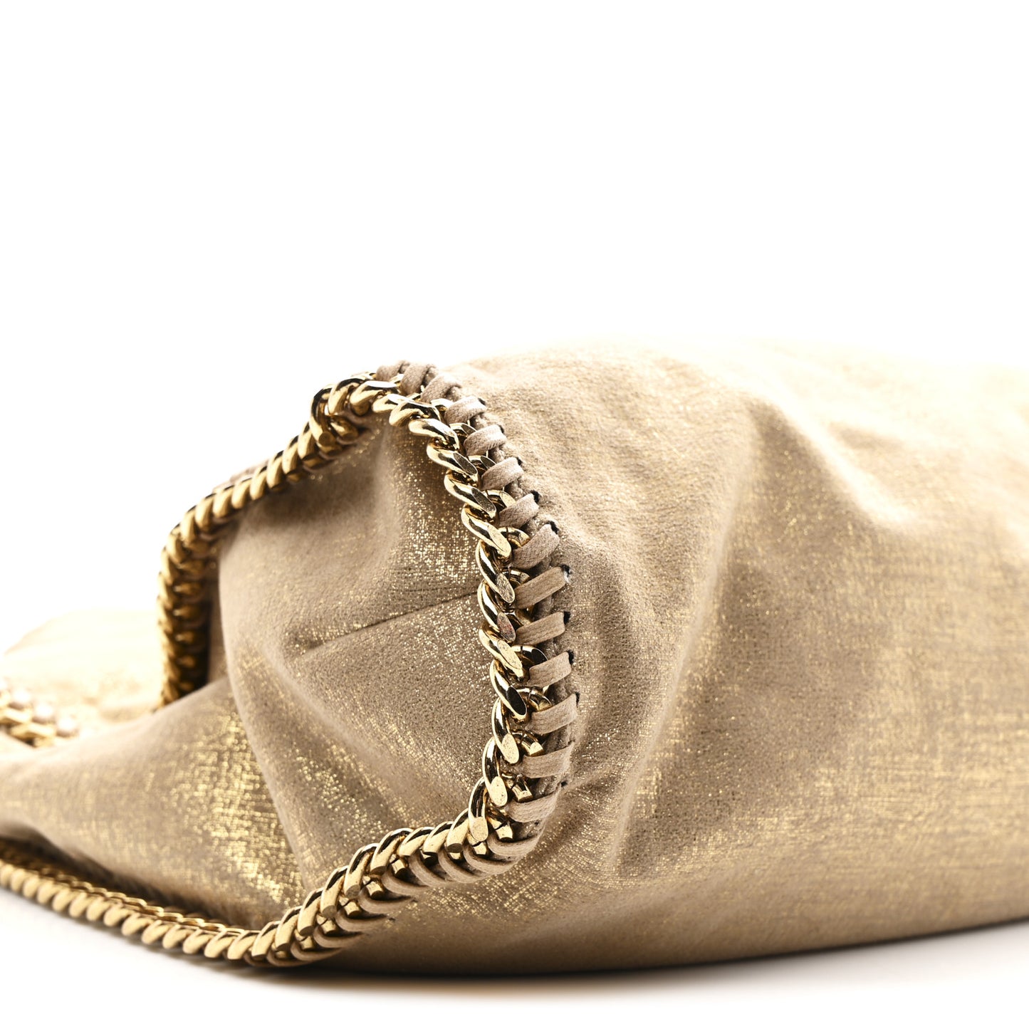 Shaggy Deer Falabella Big Tote Gold