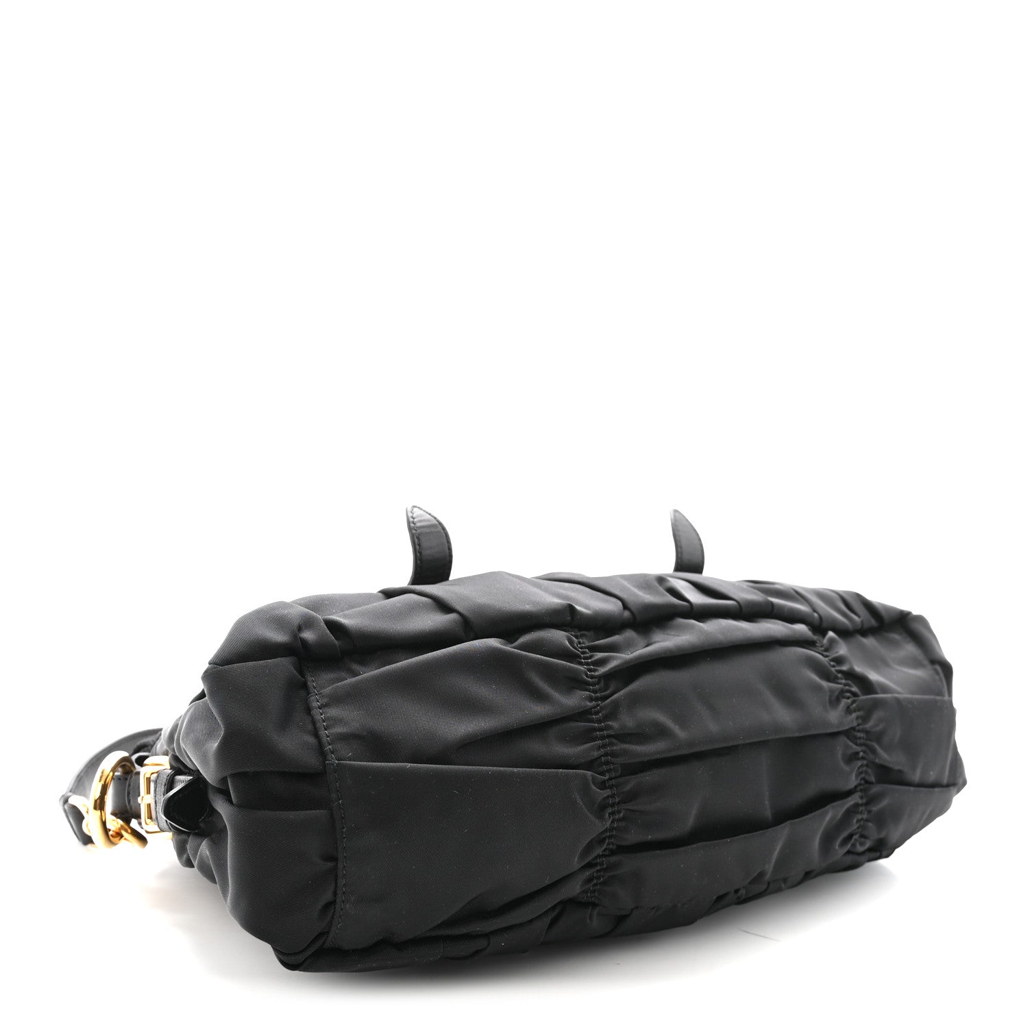 Prada Tessuto Nylon Gaufre Shopping Satchel Black 4 of 9