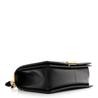 Chanel Lambskin Quilted Medium Boy Flap Black 4 of 12