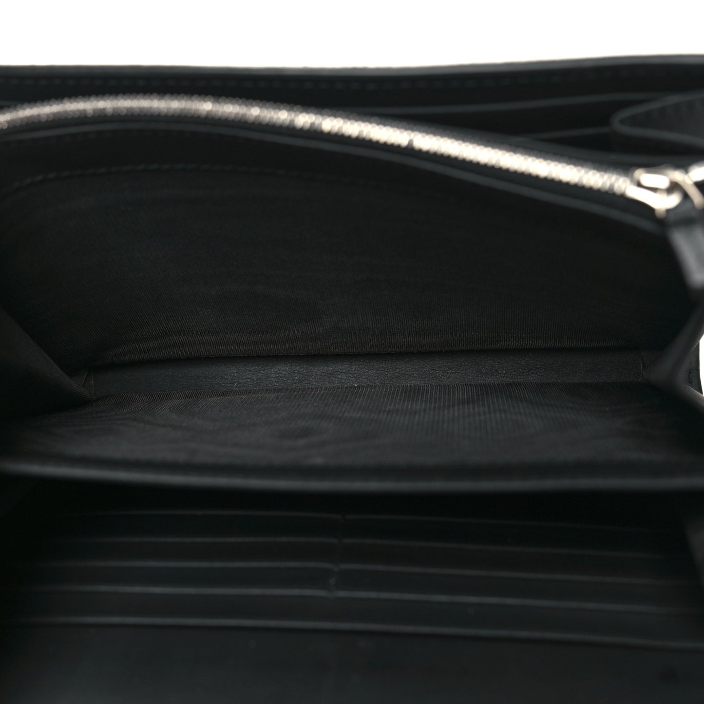 Suede Mini Dionysus Chain Wallet Black