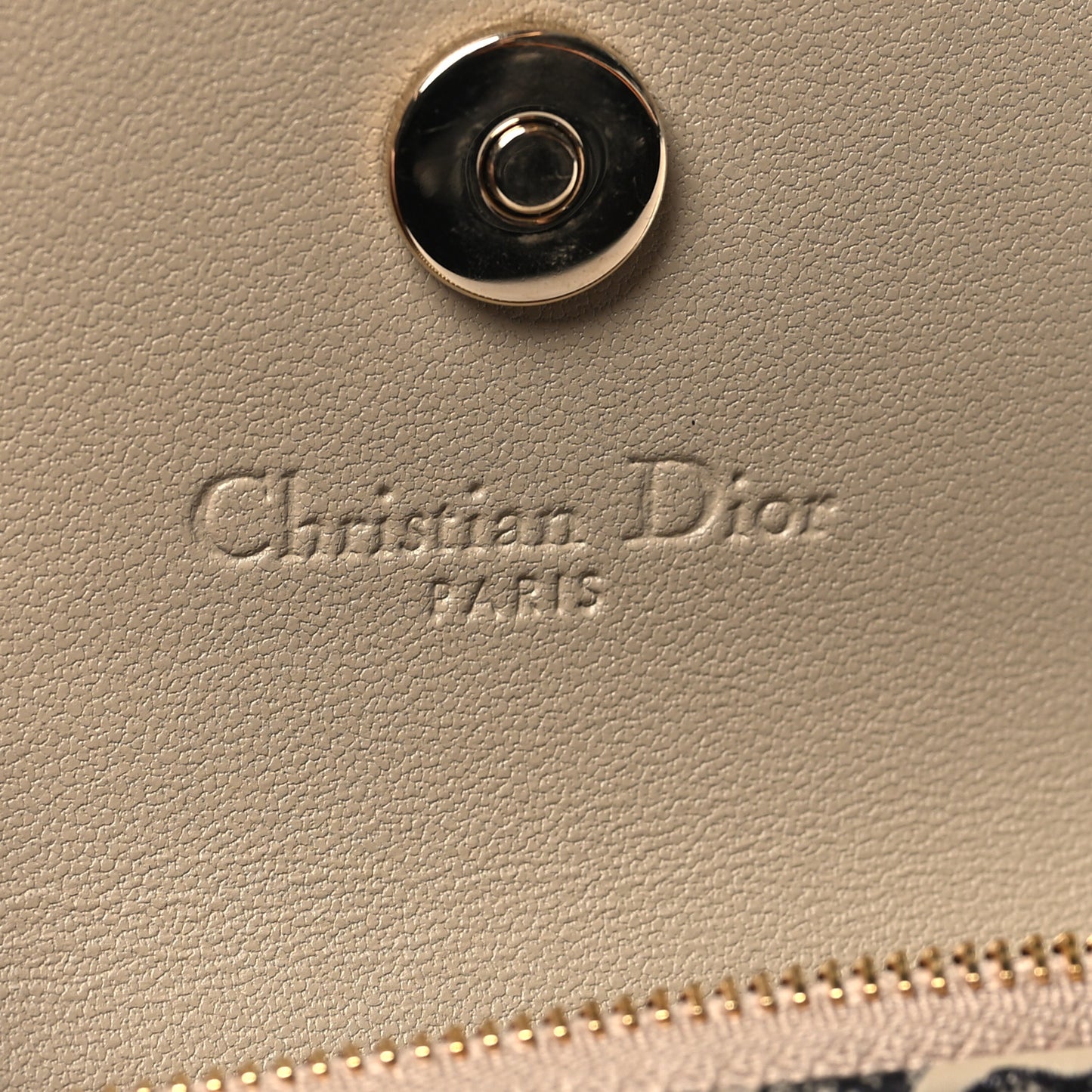 Calfskin Toile De Jouy Printed My Dior Wallet Glycine
