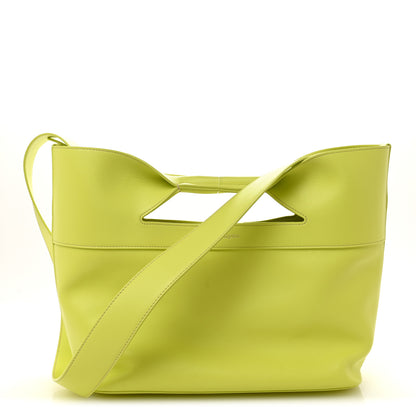 Alexander McQueen Calfskin Small The Bow Bag Green 1 of 12