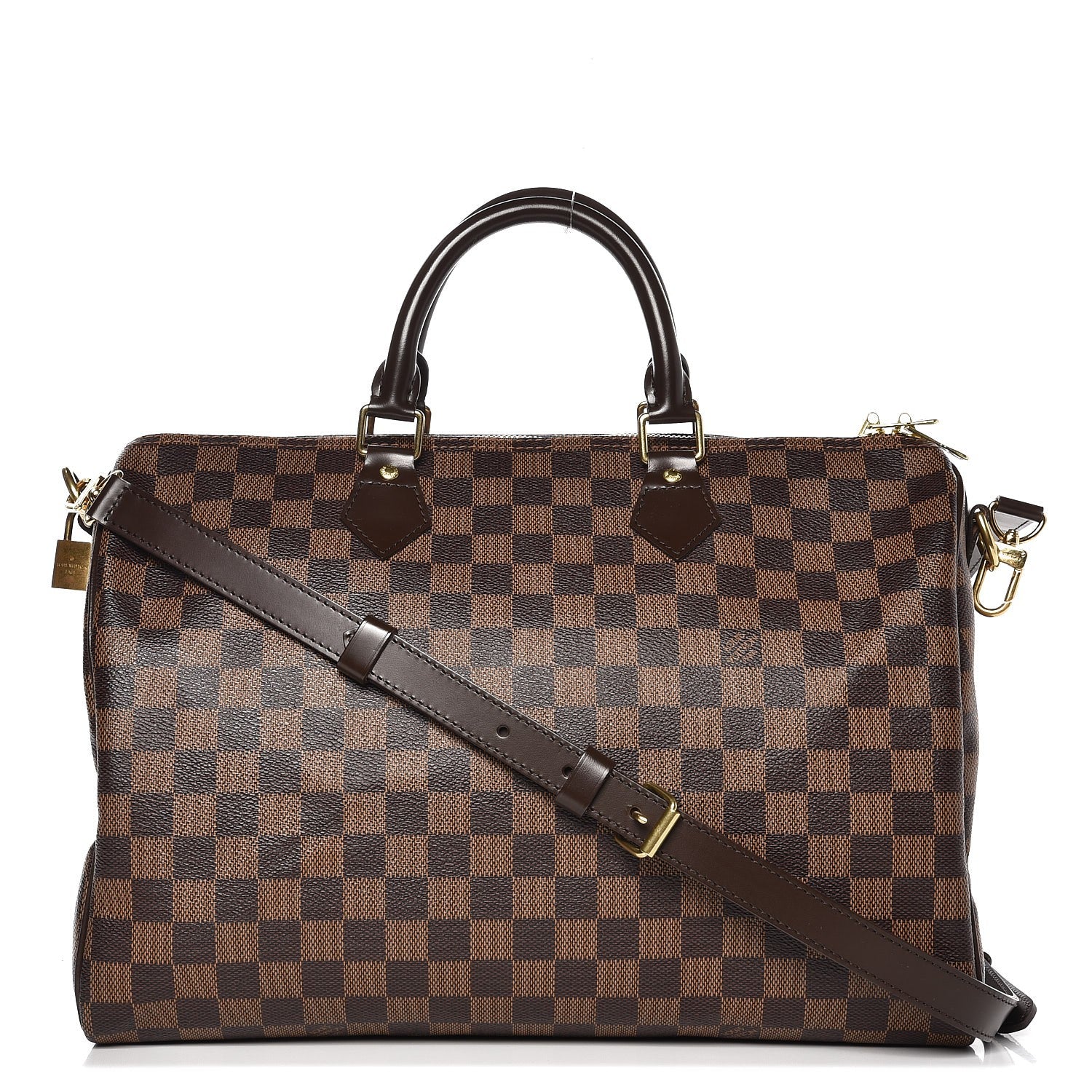 Louis Vuitton Damier Ebene Speedy Bandouliere 35 1 of 10