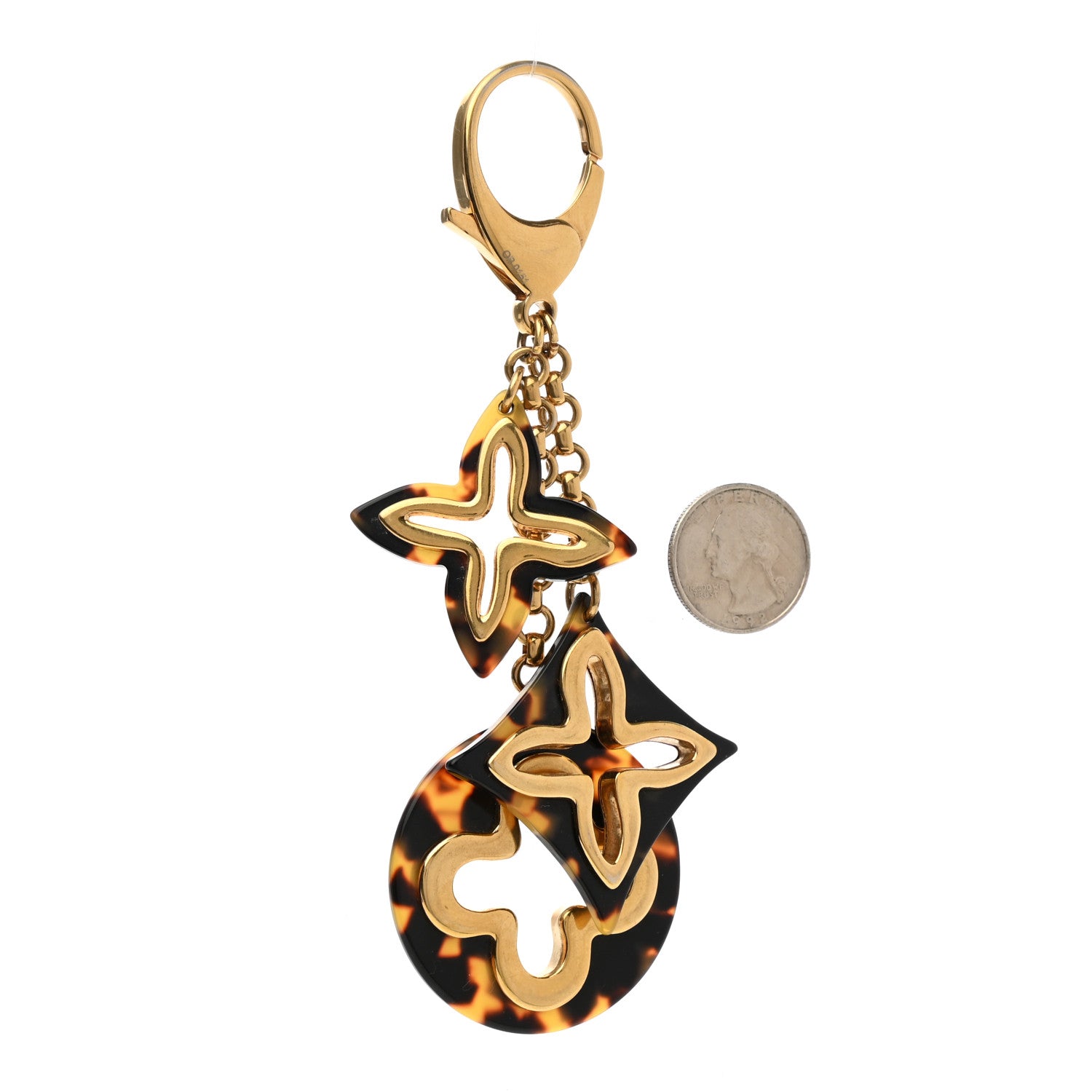 Louis Vuitton Insolence Bag Charm Ecaille 2 of 4
