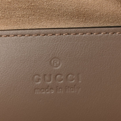 Gucci Calfskin Matelasse Small GG Marmont Chain Shoulder Bag Porcelain Rose 6 of 10