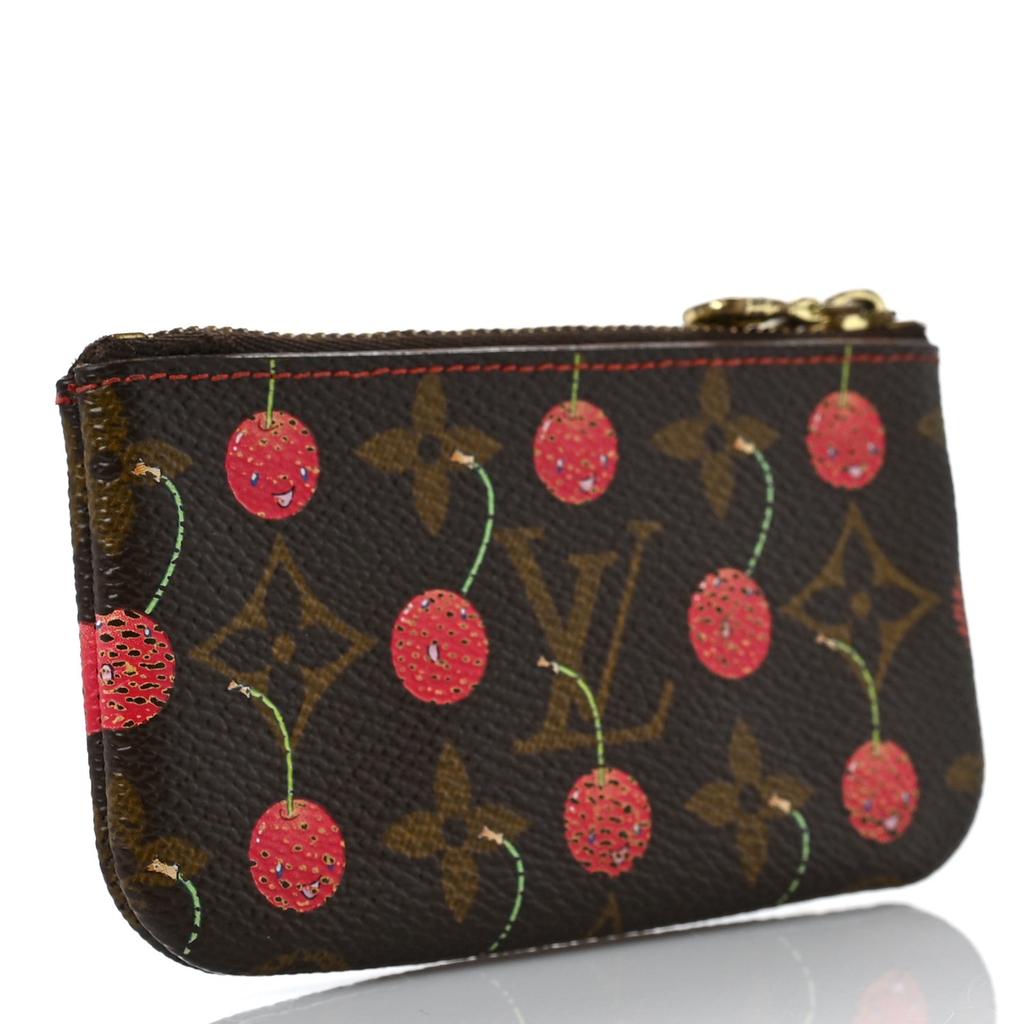 Monogram Cerises Key Pouch