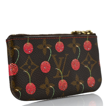 Louis Vuitton Monogram Cerises Key Pouch 3 of 9