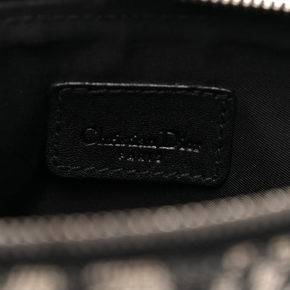 Christian Dior Monogram Mini Saddle Pochette Black 6 of 11