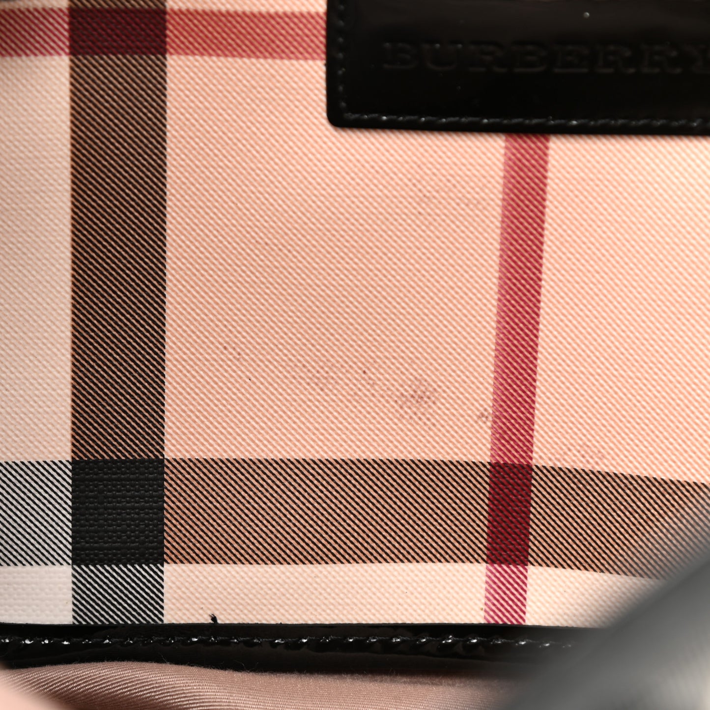 Nova Check Small Canterbury Tote Black