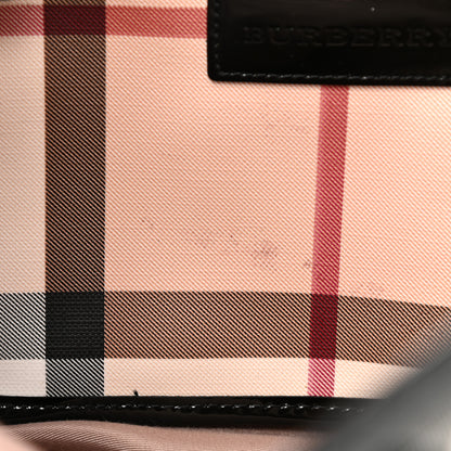 Burberry Nova Check Small Canterbury Tote Black 10 of 10