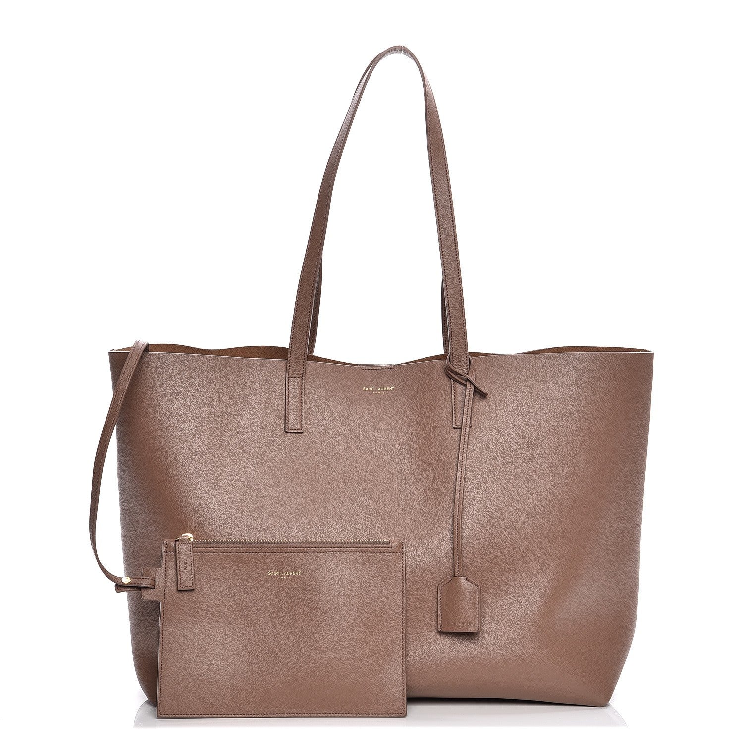 Saint Laurent Calfskin Large Shopping Tote Fard 1 of 13