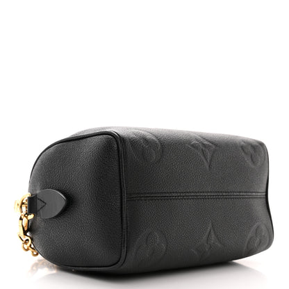 Louis Vuitton Empreinte Monogram Giant Speedy Bandouliere 20 Black 4 of 10