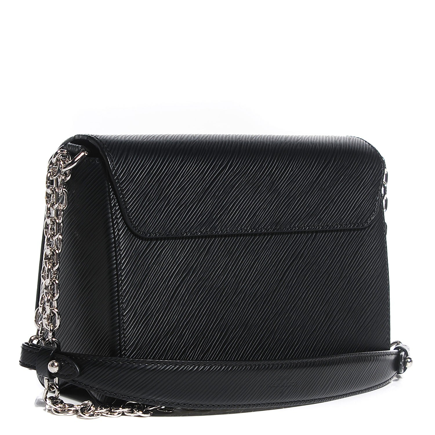 Louis Vuitton Epi Twist Shoulder Bag MM Black 4 of 8